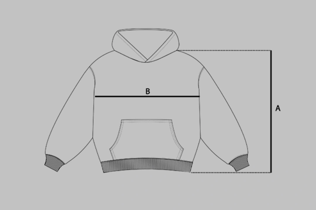 Guia de Medidas - Moletom